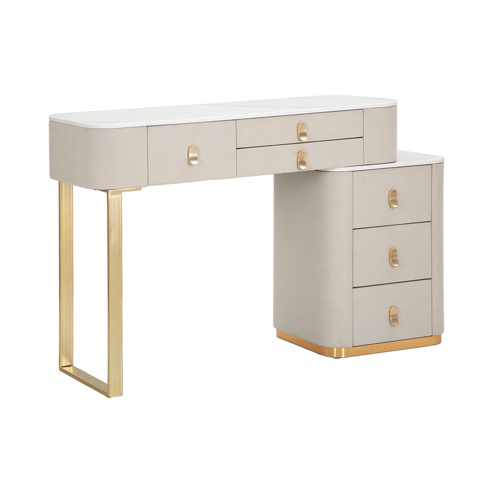 Tocador de dormitorio con 6 cajones Vanity Promoción