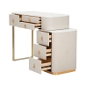 Tocador de dormitorio con 6 cajones Vanity Descueto