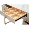 Tocador de dormitorio con 6 cajones Vanity Elección
