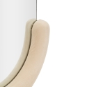Espejo moderno de pared o de pie en terciopelo 60x160cm Chantal Modelo