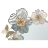Espejo redondo de pared con decoraciones florales 3D Amy Oferta