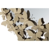 Espejo redondo de pared dorado con mariposas decorativas Butterfly M Oferta
