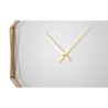 Reloj de pared octagonal de metal dorado Octagonal Oferta