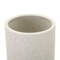 Vaso moderno de cerámica con acabado mate Bubbles Rebajas