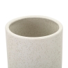 Vaso moderno de cerámica con acabado mate Bubbles Rebajas