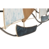 Decoración de pared 3D de metal y madera con veleros Regata Oferta