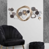 Decoración de pared en metal 3D minimalista Indry Venta