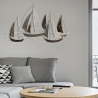 Decoración de pared de metal 3D inspiración marina Veliero Venta