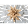 Decoración de pared en metal 3D con diseño natural Lory Oferta