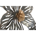 Decoración de pared en metal 3D con diseño natural Lory Rebajas