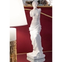 Estatua clásica decorativa de mesa en polirresina blanca h49cm estilo griego Venta