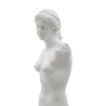 Estatua clásica decorativa de mesa en polirresina blanca h49cm estilo griego Oferta