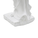 Estatua clásica decorativa de mesa en polirresina blanca h49cm estilo griego Rebajas