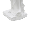 Estatua clásica decorativa de mesa en polirresina blanca h49cm estilo griego Rebajas