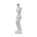 Estatua clásica decorativa de mesa en polirresina blanca h49cm estilo griego Catálogo
