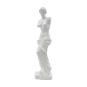 Estatua clásica decorativa de mesa en polirresina blanca h49cm estilo griego Catálogo