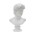 Escultura clásica decorativa de medio busto en poliresina h34cm Man Promoción