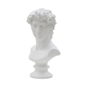 Escultura clásica decorativa de medio busto en poliresina h34cm Man Rebajas