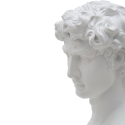Escultura clásica decorativa de medio busto en poliresina h34cm Man Descueto
