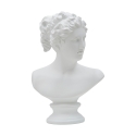 Busto decorativo clásico de mujer en poliresina h34 cm Promoción