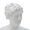 Busto decorativo clásico de mujer en poliresina h34 cm Oferta