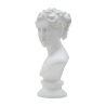 Busto decorativo clásico de mujer en poliresina h34 cm Rebajas