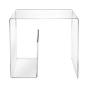 Mesa de centro de plexiglás transparente 33x50x50cm G Table Promoción