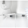 Estante de plexiglás transparente de diseño moderno VA-ET-VIENT 1 Descueto