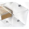 Estante de plexiglás transparente de diseño moderno VA-ET-VIENT 1 Stock
