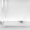 Estante de diseño moderno en plexiglás transparente VA-ET-VIENT 3 Descueto