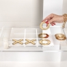 Juego de Tres en Raya de plexiglás transparente Fila 3 Gold Silver Venta