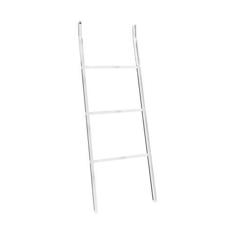 Escalera porta toallas de plexiglás transparente 40×100cm Penrose Small Promoción