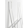 Escalera porta toallas de plexiglás transparente 40×100cm Penrose Small Oferta