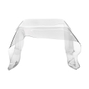 Mesa de centro cuadrada de diseño Drappeggi en plexiglás Oferta