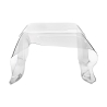 Mesa de centro cuadrada de diseño Drappeggi en plexiglás Oferta