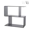 Mesa auxiliar móvil de plexiglás transparente para sala de estar Viceversa Promoción
