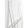 Escalera para toallas de baño en plexiglás transparente Penrose Big Oferta