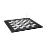 Tablero de ajedrez y damas de diseño en plexiglás transparente Kasparov Oferta
