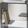 Mesa auxiliar de salón y dormitorio en plexiglás transparente Enan Rebajas