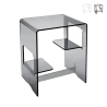 Mesa auxiliar de salón y dormitorio en plexiglás transparente Enan Promoción