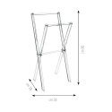 Toallero de baño en plexiglás transparente Xfile Oferta