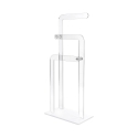 Servomuto para toallas moderno en plexiglás transparente Shubi Promoción