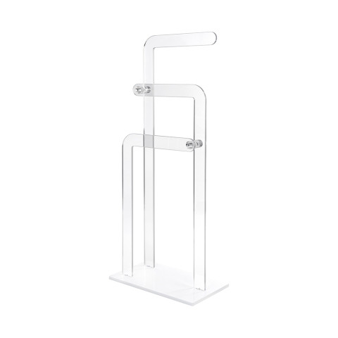 Servomuto para toallas moderno en plexiglás transparente Shubi Promoción