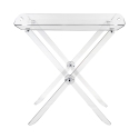 Mesa plegable transparente con bandeja para servir Grand Plié Catálogo