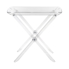 Mesa plegable transparente con bandeja para servir Grand Plié Catálogo
