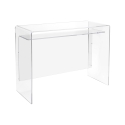 Escritorio de diseño en plexiglás transparente Moremore 18 Promoción