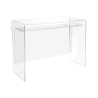 Escritorio de diseño en plexiglás transparente Moremore 18 Promoción