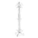 Perchero de pie de diseño en plexiglás transparente moderno Thone Descueto