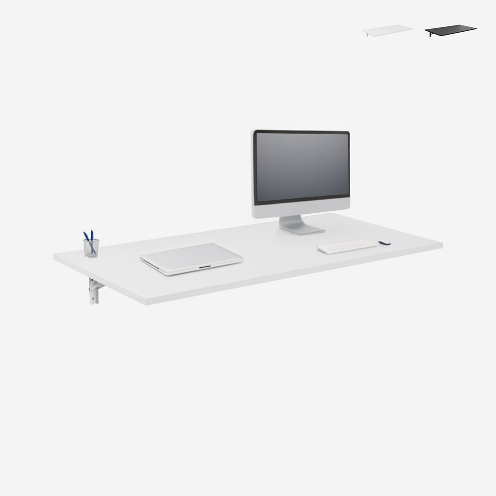 Mesa abatible de pared cocina escritorio plegable 120x60cm Jeremy