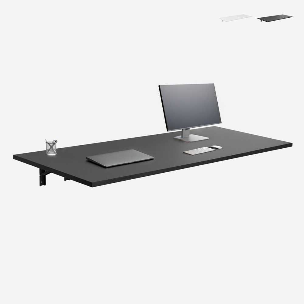 Mesa abatible escritorio de pared plegable 140x80 cm Jeremy XL Stock Mesa abatible escritorio de pared plegable 140x80 cm Jeremy XL Stock